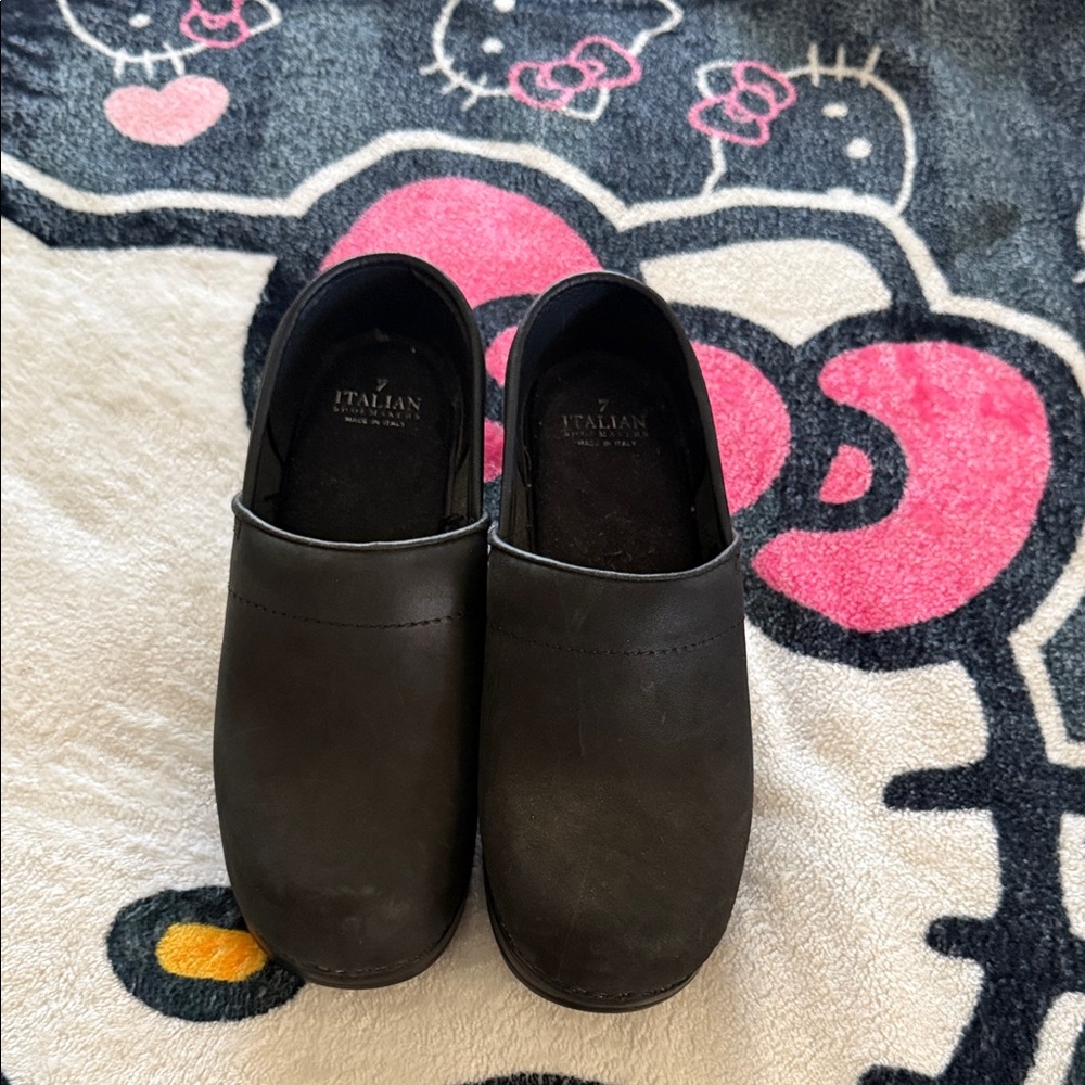 Black clogs